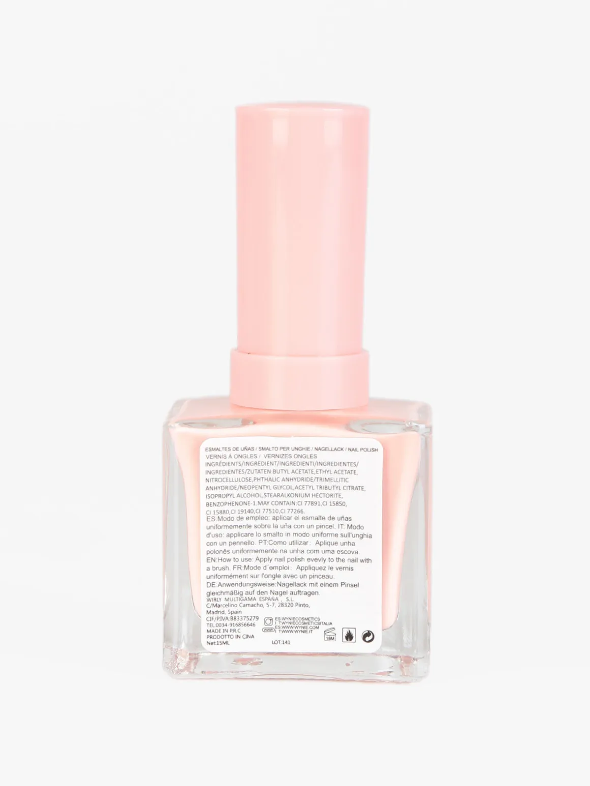 Wynie Cosmetics Smalto unghie a lunga durata