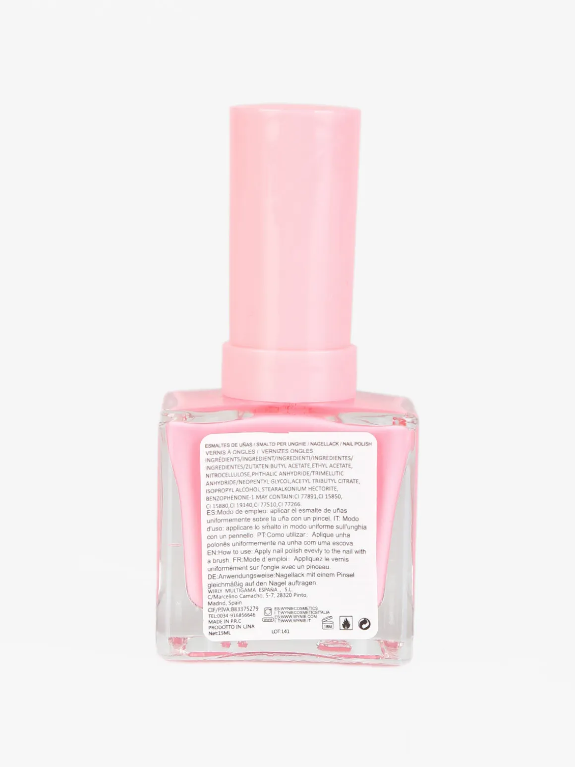 Wynie Cosmetics Smalto unghie a lunga durata