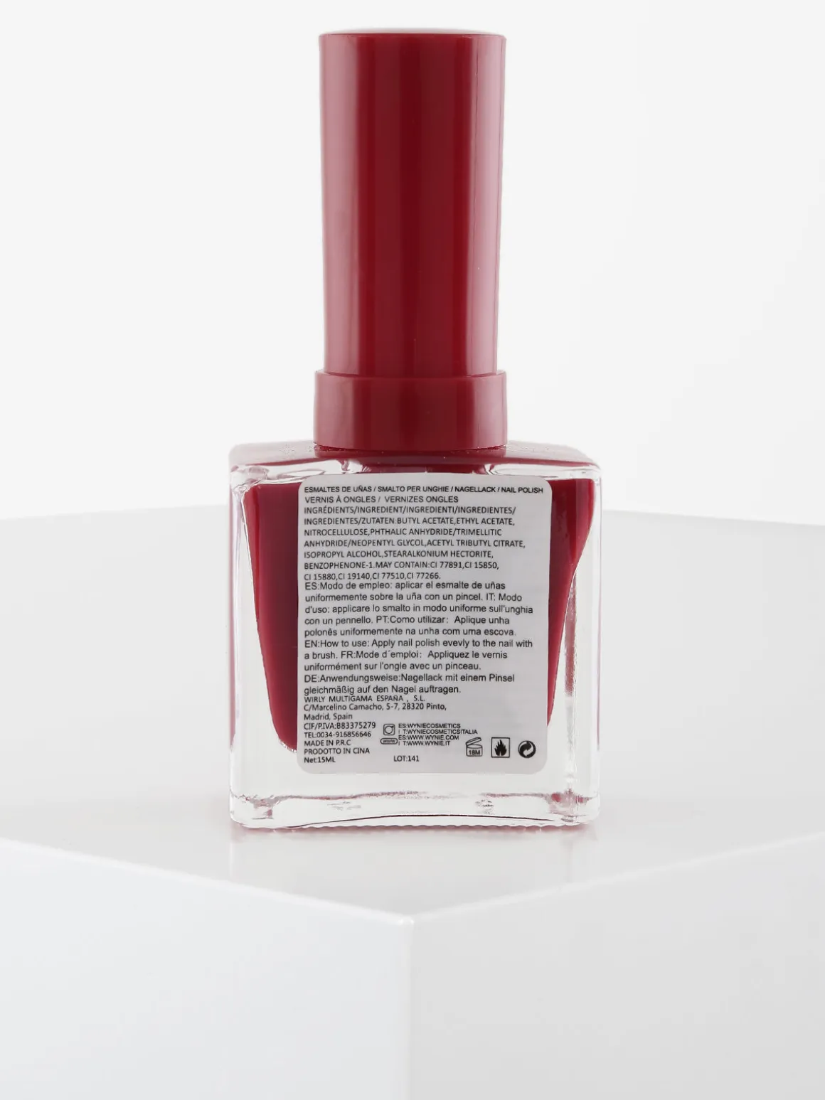Wynie Cosmetics Smalto unghie a lunga durata