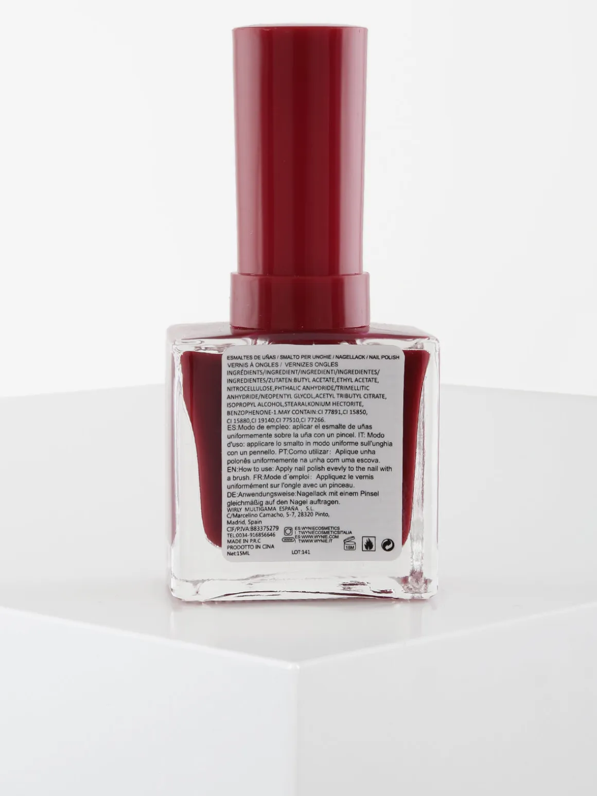 Wynie Cosmetics Smalto unghie a lunga durata