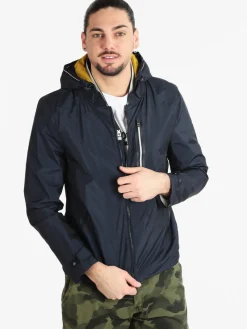 X-Cape BLACKJACK Giacca a vento leggera da uomo con cappuccio