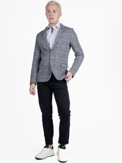 X-Cape Blazer classico da uomo a quadri