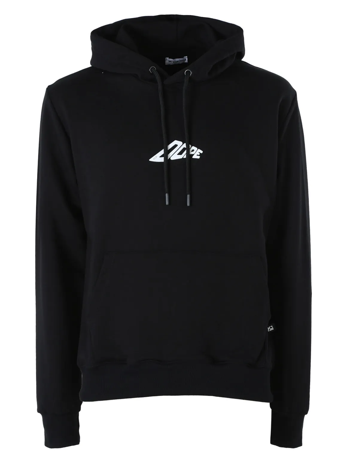X-Cape Felpa da uomo in cotone con cappuccio - nero