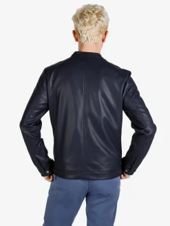 X-Cape Giacca uomo in ecopelle con zip