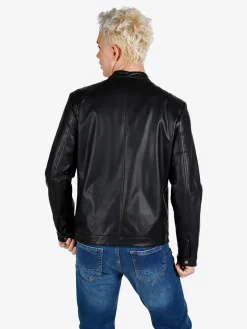 X-Cape Giacca uomo in ecopelle con zip