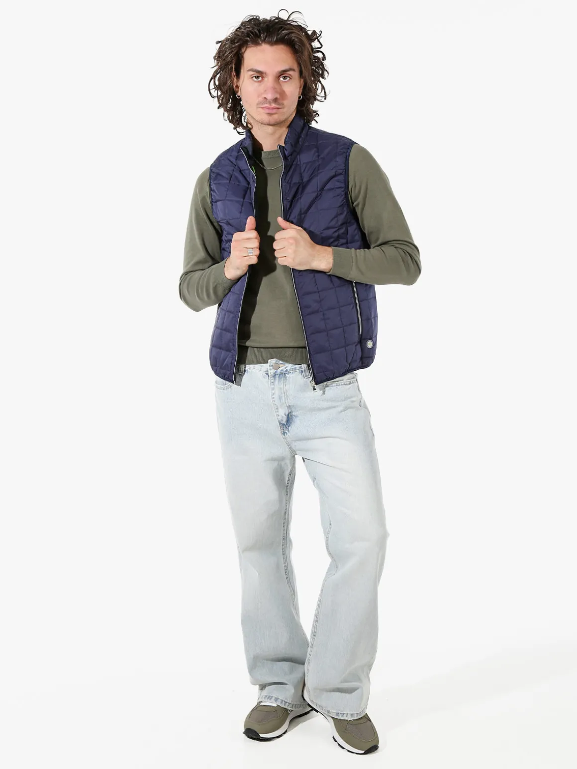 X-Cape Gilet da uomo imbottito - blu scuro