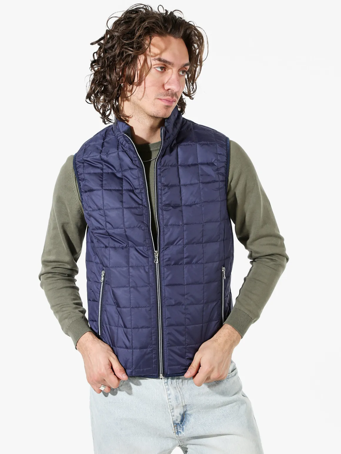 X-Cape Gilet da uomo imbottito - blu scuro