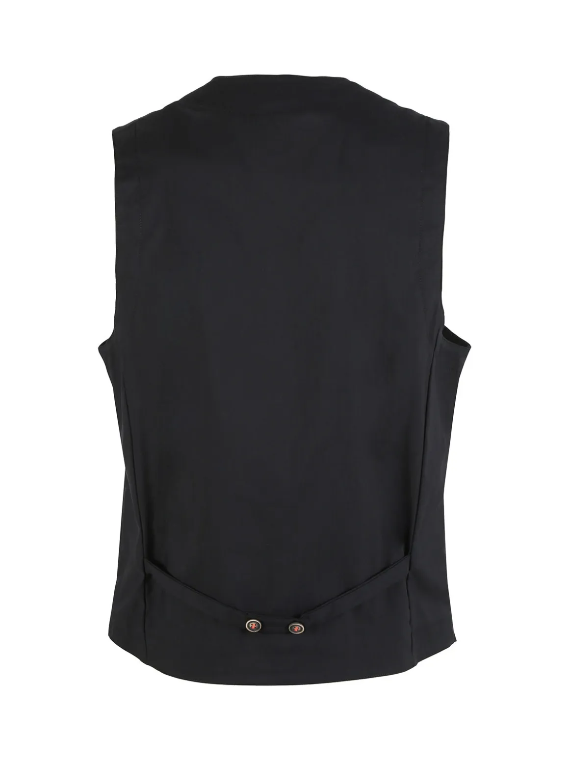 X-Cape Gilet uomo tinta unita con taschini - nero
