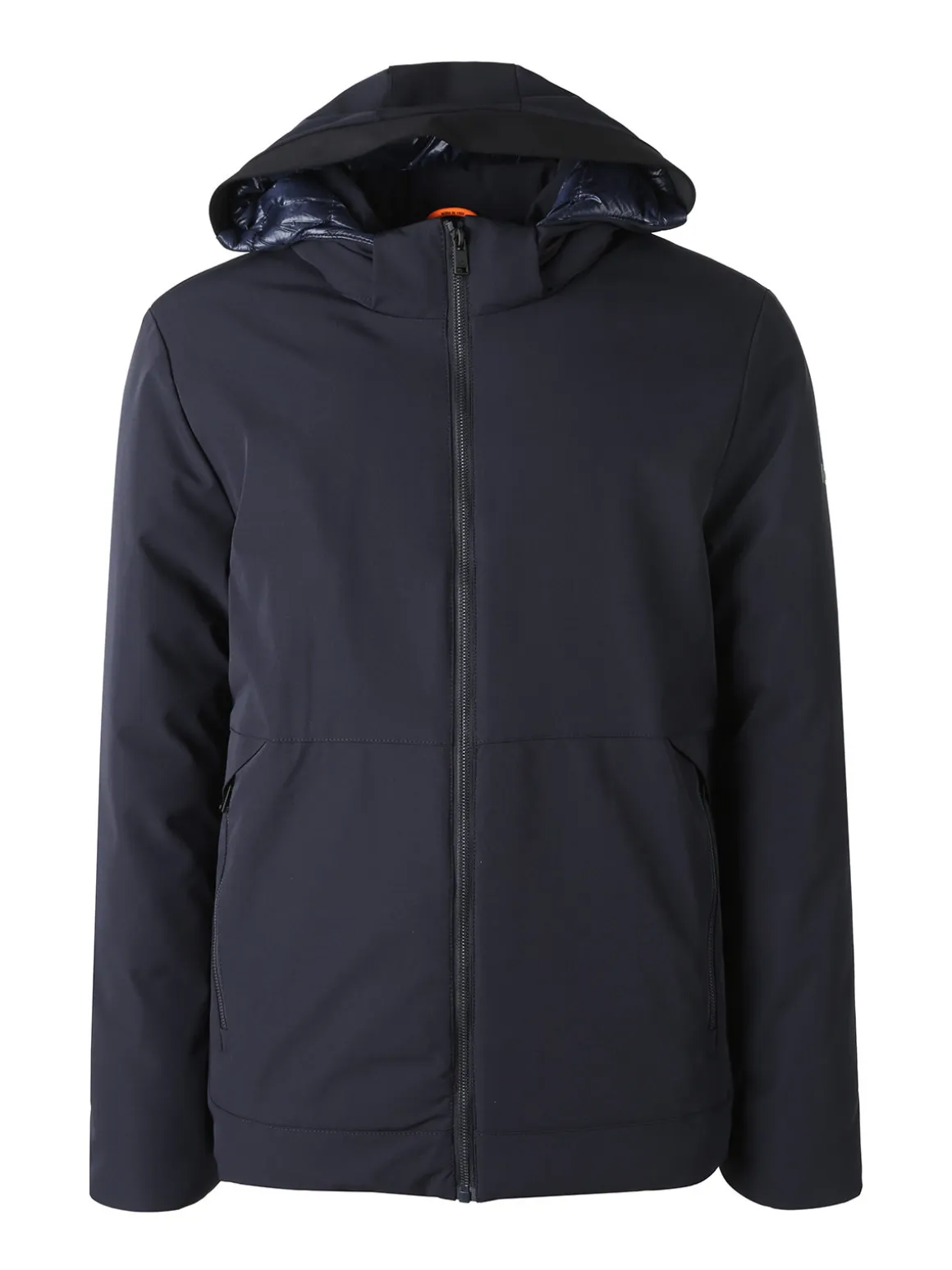 X-Cape Giubbotto uomo imbottito con cappuccio e zip - blu scuro
