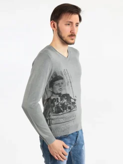 X-Cape Maglioncino leggero uomo scollo V