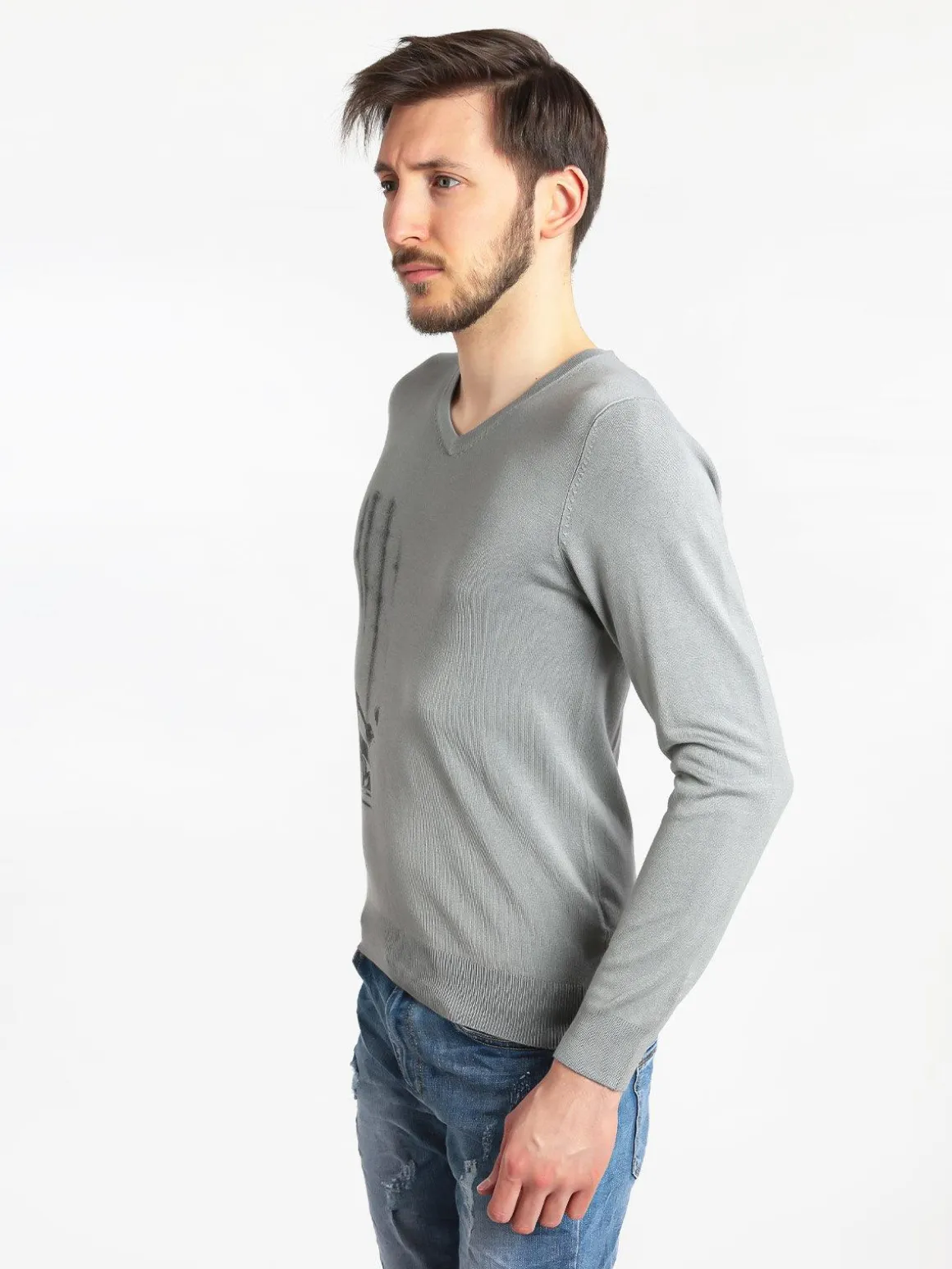 X-Cape Maglioncino leggero uomo scollo V