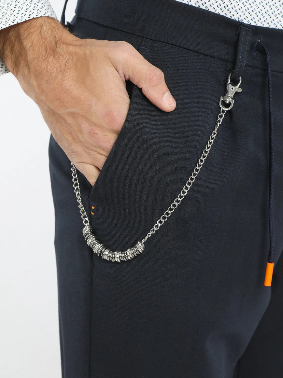 X-Cape Pantaloni casual da uomo con stampa a quadri