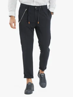 X-Cape Pantaloni casual da uomo con stampa a quadri