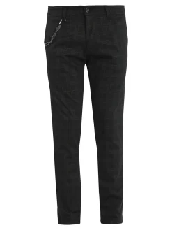 X-Cape Pantaloni casual da uomo con stampa a quadri