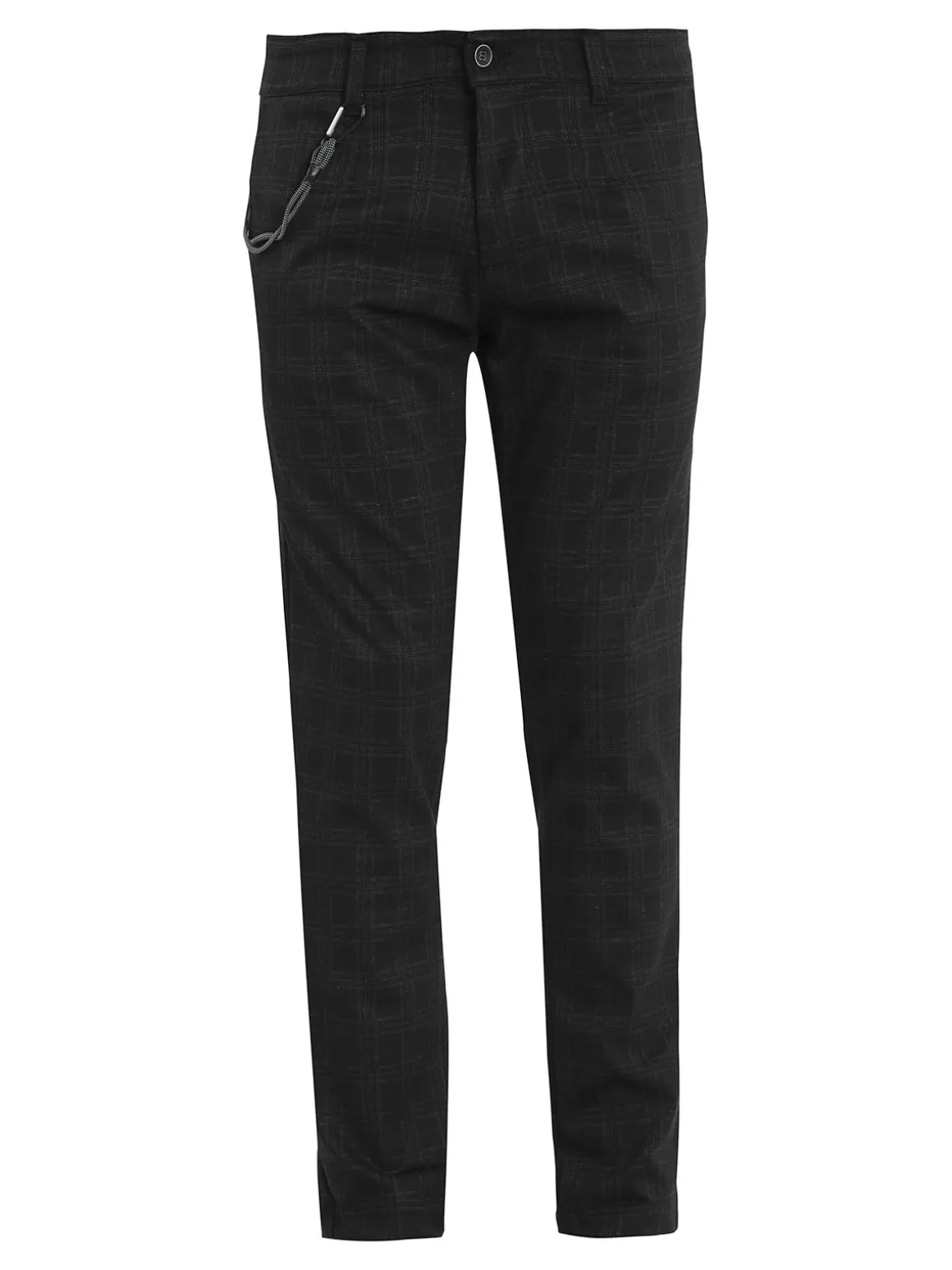 X-Cape Pantaloni casual da uomo con stampa a quadri