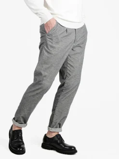 X-Cape Pantaloni casual da uomo slim fit in flanella