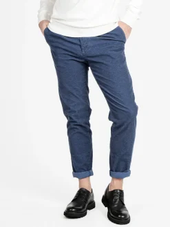 X-Cape Pantaloni casual da uomo slim fit in flanella