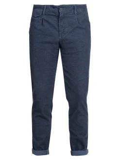 X-Cape Pantaloni casual da uomo slim fit in flanella