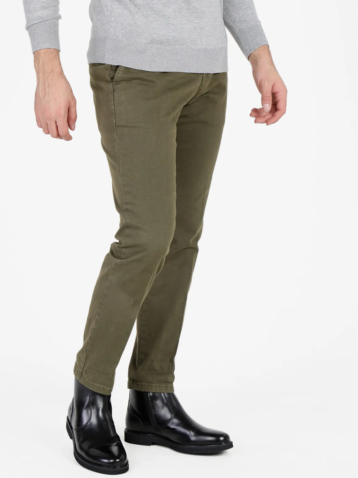 X-Cape Pantaloni casual slim fit da uomo taglie grandi