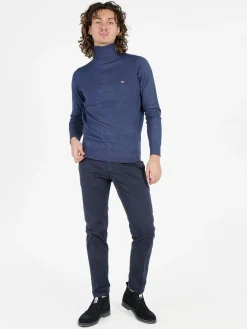 X-Cape Pantaloni casual slim fit da uomo taglie grandi