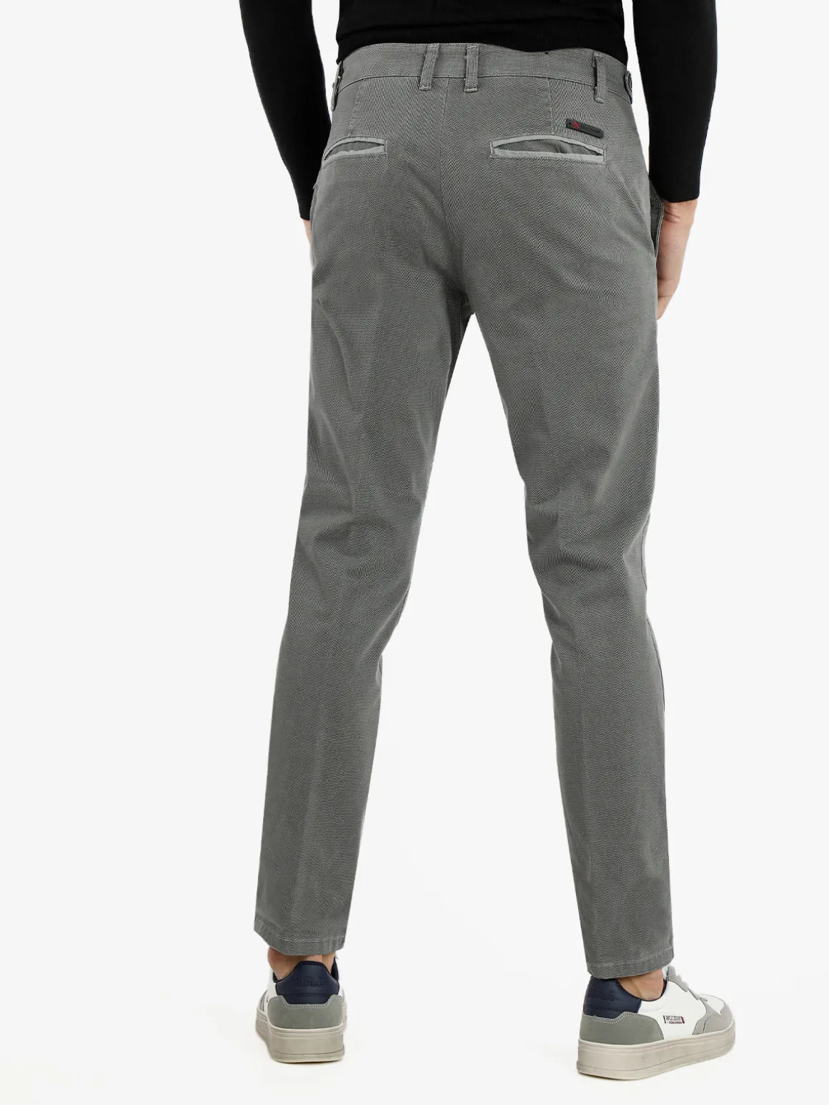 X-Cape Pantaloni casual slim fit da uomo taglie grandi