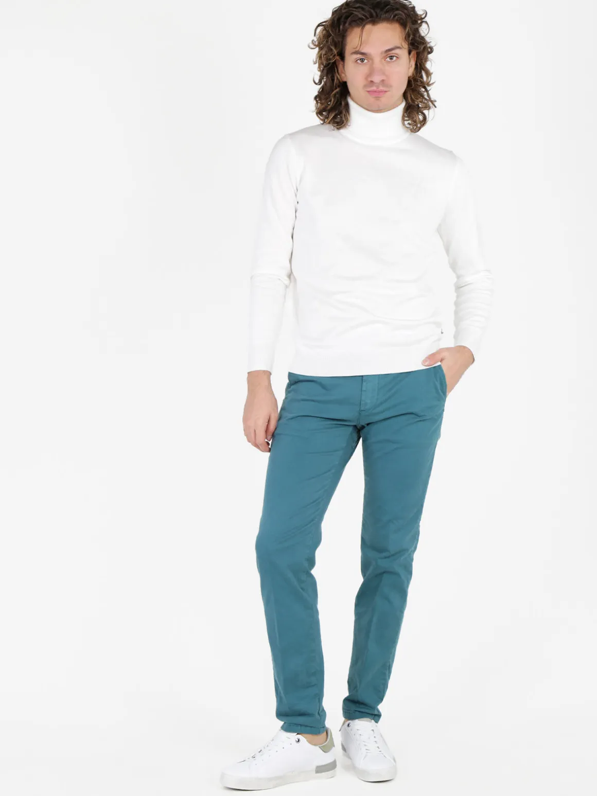 X-Cape Pantaloni da uomo in cotone slim fit