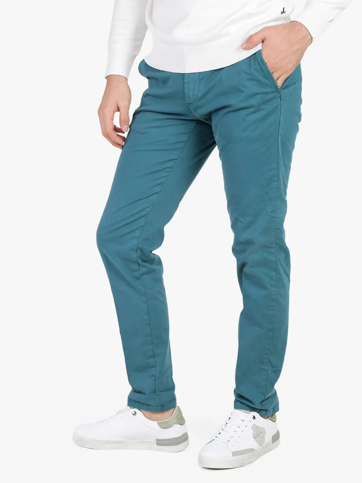 X-Cape Pantaloni da uomo in cotone slim fit