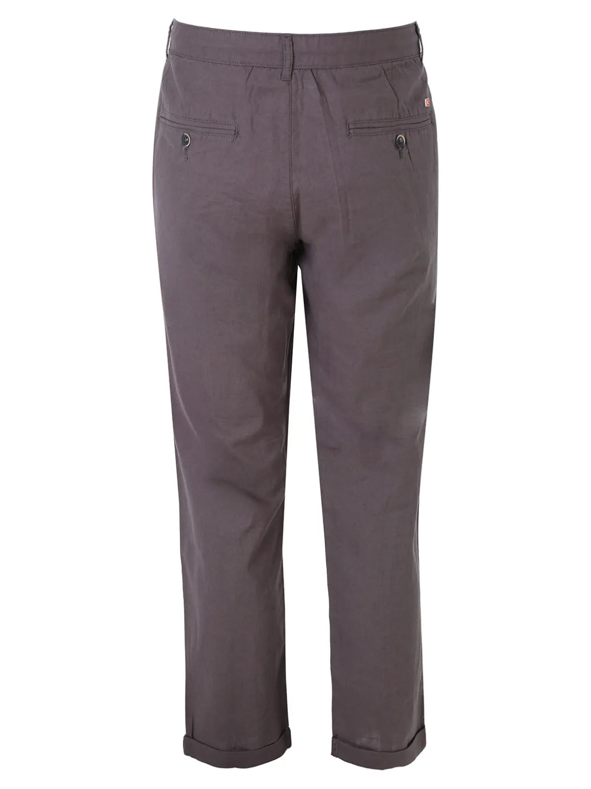 X-Cape Pantaloni da uomo in misto lino e cotone - taupe