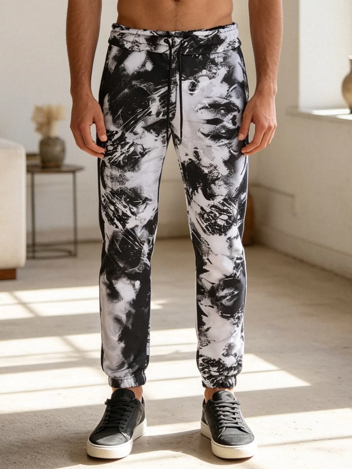 X-Cape Pantaloni in felpa da uomo con coulisse