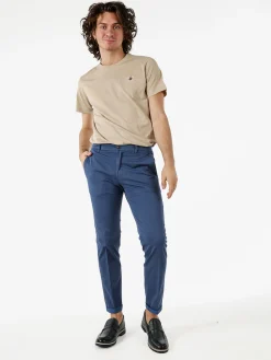 X-Cape Pantaloni slim fit da uomo in cotone - blu