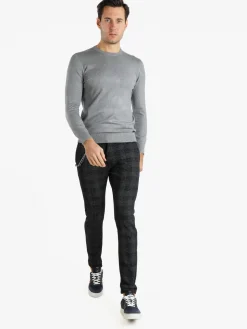 X-Cape Pantaloni slim fit da uomo a quadri