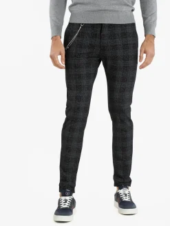 X-Cape Pantaloni slim fit da uomo a quadri