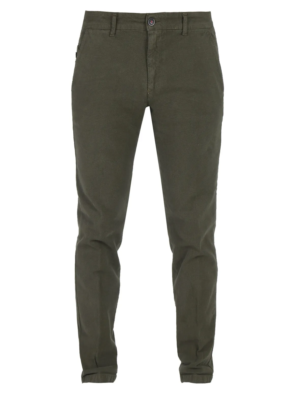 X-Cape Pantaloni slim fit da uomo in cotonte texturizzato