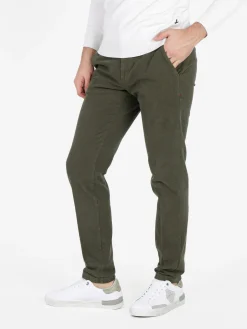 X-Cape Pantaloni slim fit da uomo in cotonte texturizzato