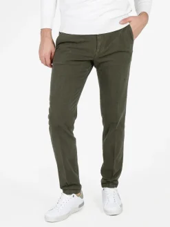 X-Cape Pantaloni slim fit da uomo in cotonte texturizzato