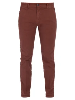 X-Cape Pantaloni slim fit da uomo in cotonte texturizzato