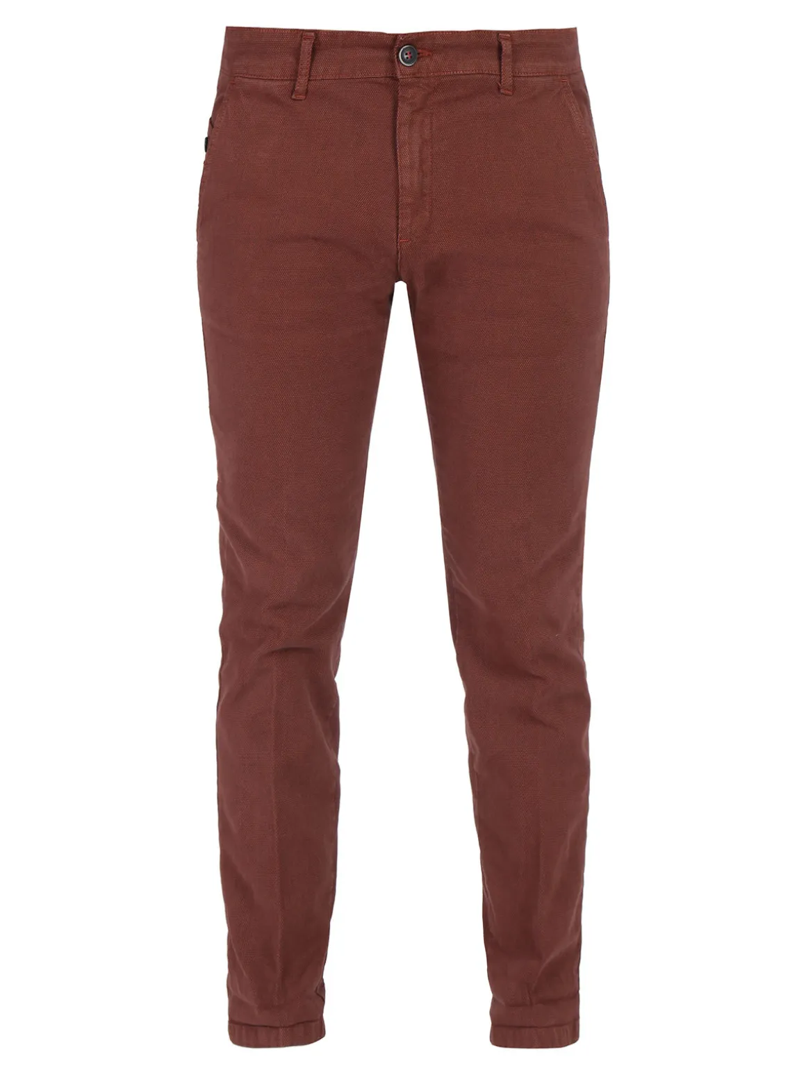X-Cape Pantaloni slim fit da uomo in cotonte texturizzato