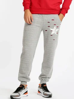 X-Cape Pantaloni sportivi in felpa uomo con stampa