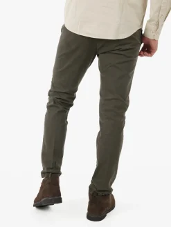 X-Cape Pantaloni uomo slim fit con stampa micro texture - militare