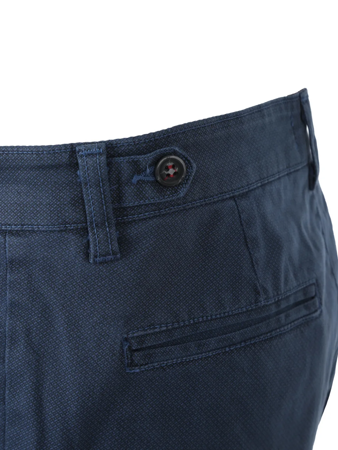 X-Cape Pantaloni uomo slim fit con stampa micro texture - blu