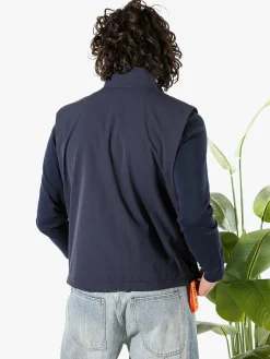 X-Cape Smanicato da uomo leggero e antivento - blu scuro