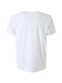 X-Cape T-shirt girocollo da uomo in tessuto tecnico traspirante - bianco