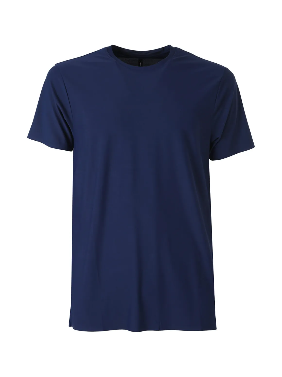 X-Cape T-shirt girocollo da uomo in tessuto tecnico traspirante - blu scuro