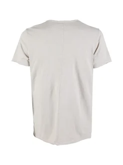X-Cape T-shirt uomo in cotone con taschino - beige