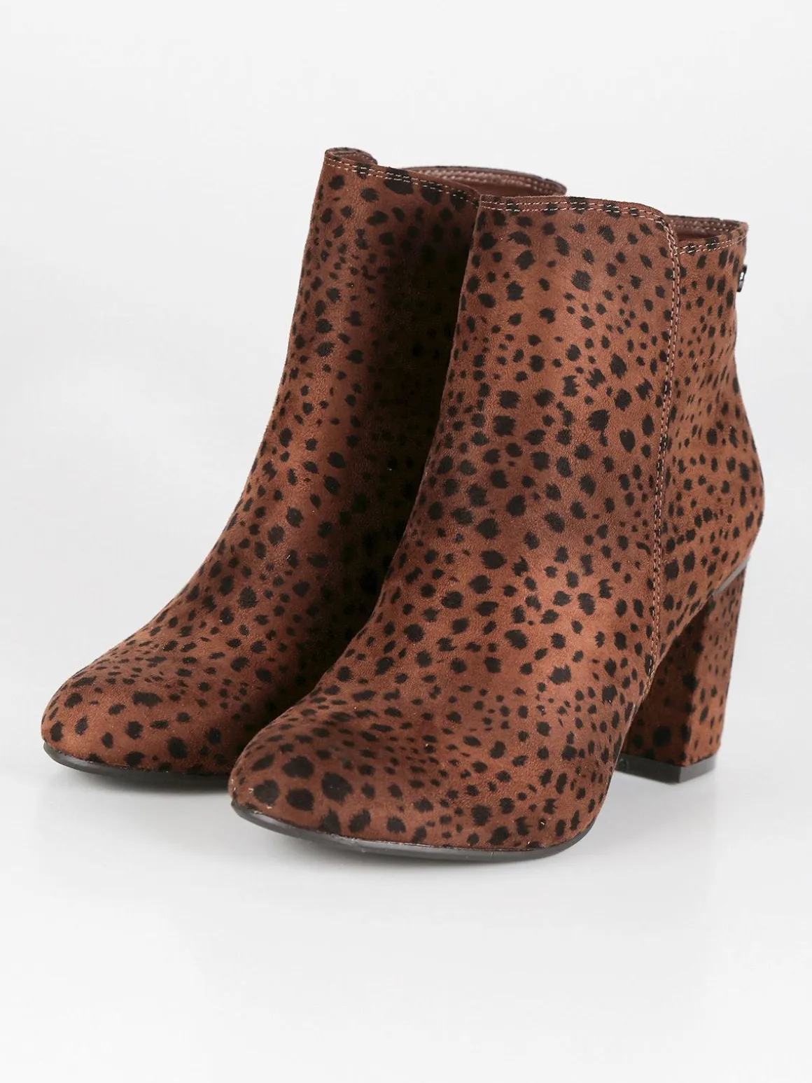 Xti Tronchetti donna animalier con tacco