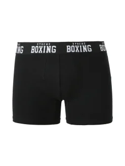 Xtreme Boxing Confezione da 2 boxer uomo in cotone - nero