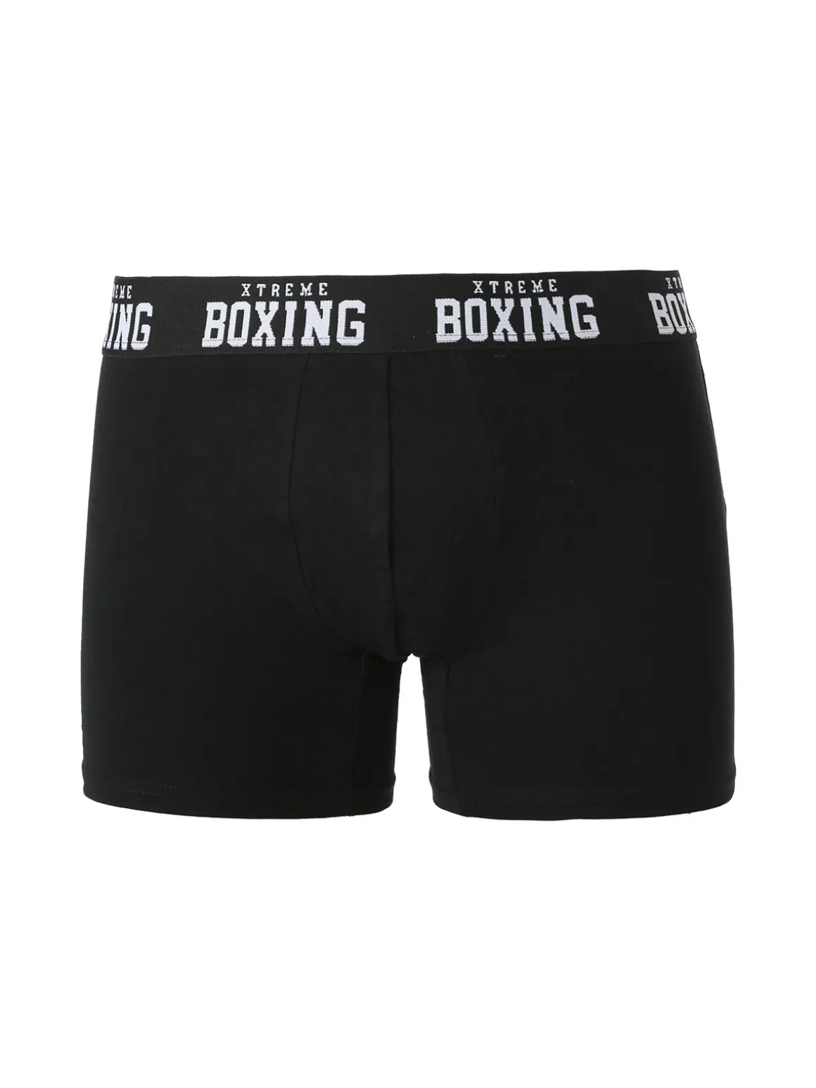 Xtreme Boxing Confezione da 2 boxer uomo in cotone - nero