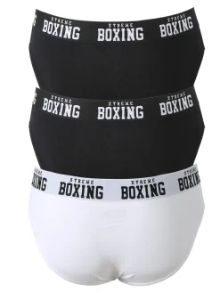 Xtreme Boxing Confezione da 3 slip uomo in cotone
