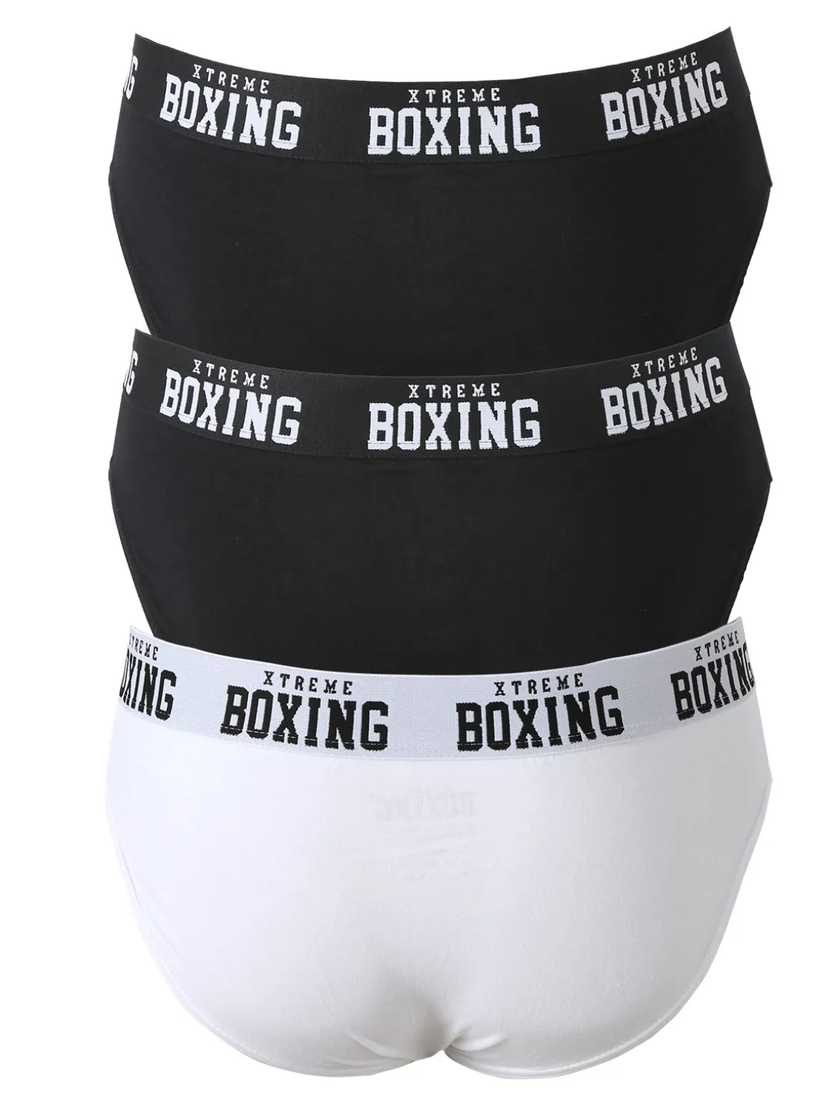 Xtreme Boxing Confezione da 3 slip uomo in cotone