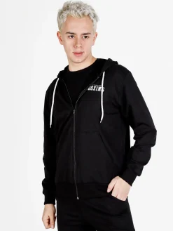 Xtreme Boxing Felpa da uomo con cappuccio e zip